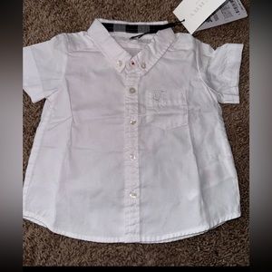 Baby burberry top 6M